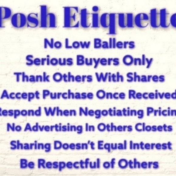 ☆NEW TO POSH? SCAN THIS!☆ - Picture 7 of 16